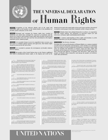 La Déclaration universelle des droits de l’Homme a inspiré de nombreuses autres lois sur les droits de l’Homme et des traités à travers le monde.