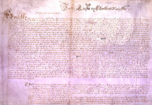 En 1628, le Parlement anglais a envoyé cette déclaration des libertés civiles au roi Charles Ier.